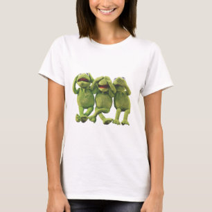 Kein Gehör sieht kein Talk Funny Kermit Frog T - S T-Shirt