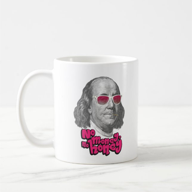 Kein Geld, kein Honig Kaffeetasse (Links)