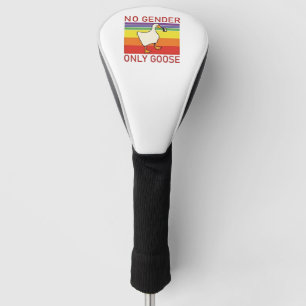 Kein Geschlecht nur Gänse ohne Binar LGBTQ Golf Headcover