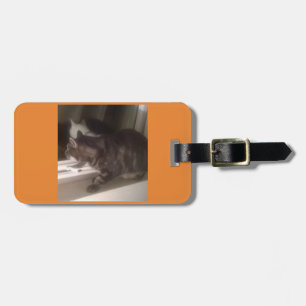 Kein Gespräch mit Ihnen Dave Luggage Tag mit Leder Gepäckanhänger