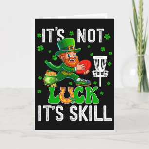 Kein Glück Stolz auf Geschicklichkeit St. Patrick' Karte
