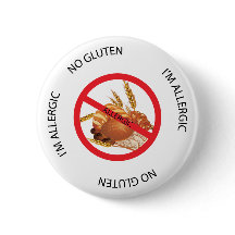 Kein Gluten-Allergie-Warnknopf