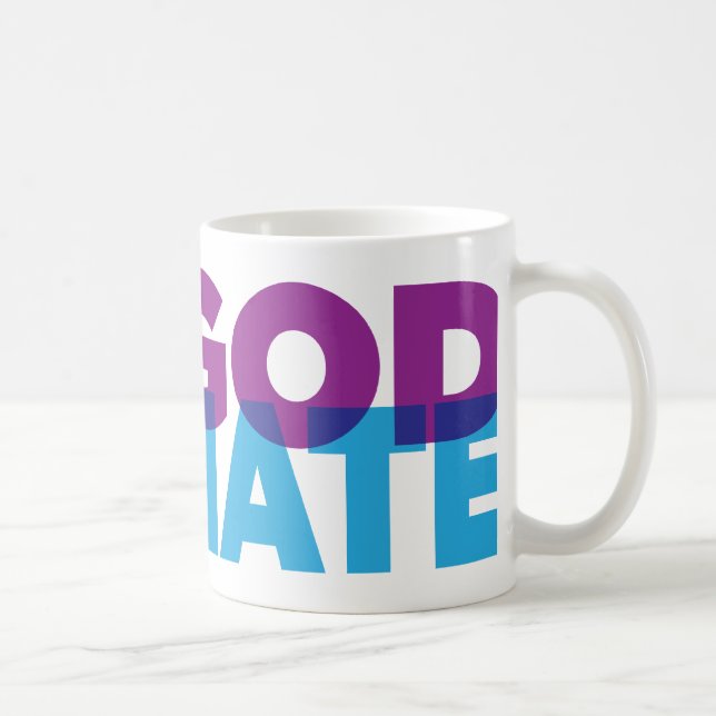 KEIN GOTT KEIN HASS KAFFEETASSE (Rechts)
