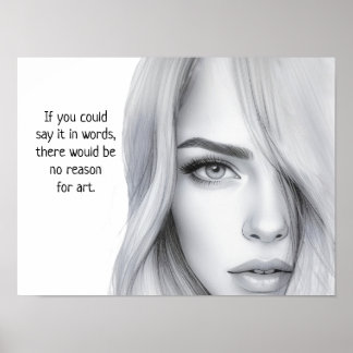 KEIN GRUND FÜR KUNST — POSTER