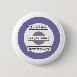 Kein gutes News.Everything ist zum Kotzen. Hawkeye Button