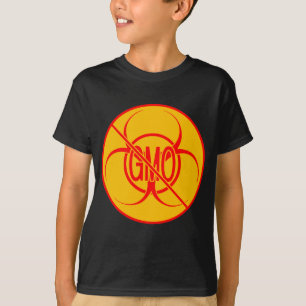 Kein GVO-Shirt Bio-gefährdende GVO Personalisiert T-Shirt