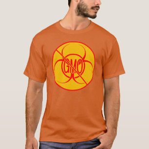 Kein GVO-Shirt Bio Hazard GVO Geschenke T-Shirt