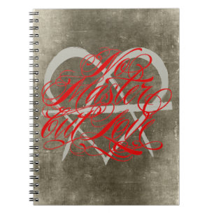 Kein Haupt-aber Liebe-Notizbuch Notizblock