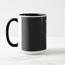 Kein Himmel. Keine Hölle. Nur Matsch. Tasse
