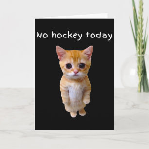 Kein Hockey Heute Geschenk Für Hockey Fans _1 Karte