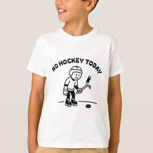 Kein Hockey heute Lustig für einen Eishockeyspiele T-Shirt