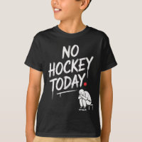 Kein Hockey heute Lustige Hockeyfans entspannen si