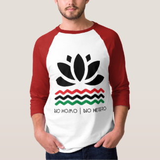Kein Homo | kein Hetero Baseball-Shirt Masc T-Shirt