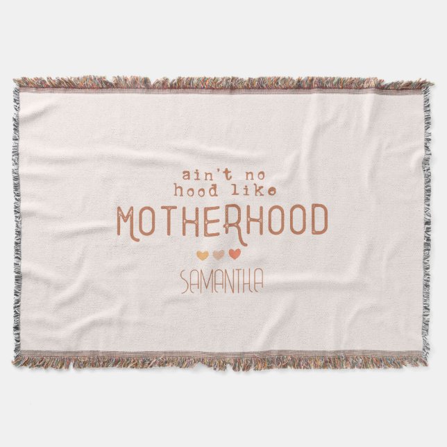 Kein Hood wie Mutterschaft Decke (Vorderseite)