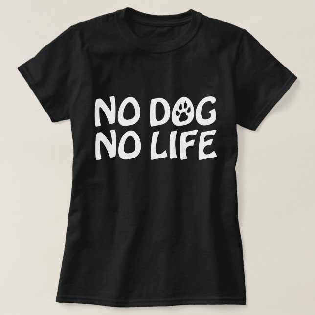 KEIN HUND KEIN LEBENST - Shirt (Design vorne)