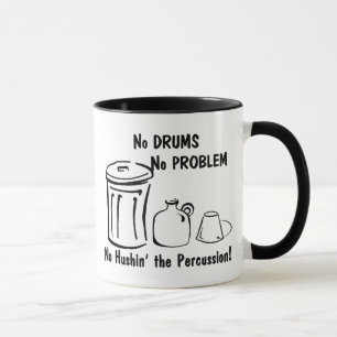 Kein Husin im Schlagzeug Tasse