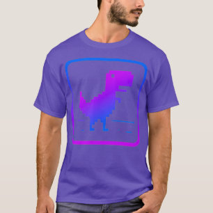 Kein Internet Dinosaurier Grafikdesign T-Shirt