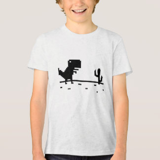 Kein Internet-Dinosaurier Tri-Blend Shirt