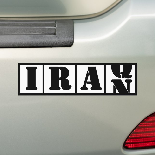 Kein Iran Krieg Irak Nahost Anti-Krieg Autoaufkleber (Auf Auto)