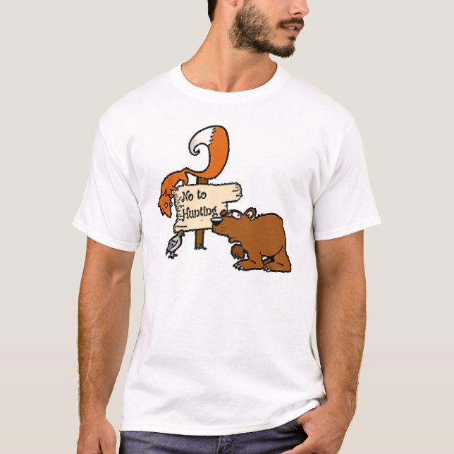 Kein Jagd-T - Shirt (Vorderseite)