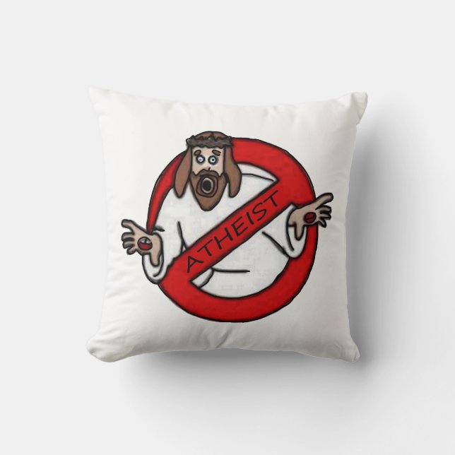 Kein Jesus - Atheist Kissen (Vorderseite)