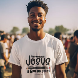 KEIN JESUS? NEIN PUNKT! Christlicher Glaubenssatz T-Shirt