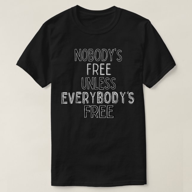 Kein Joker gratis, wenn nicht alle kostenlos sind T-Shirt (Design vorne)
