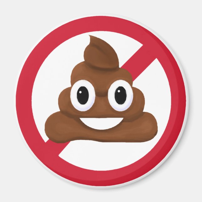 Kein Kack Magnet (Vorne)