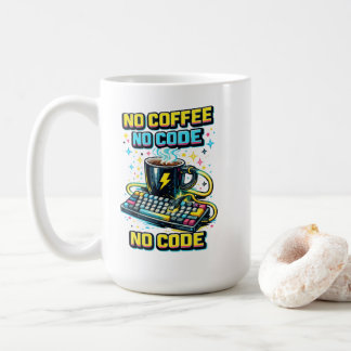 Kein Kaffee Kein Code Kaffeetasse