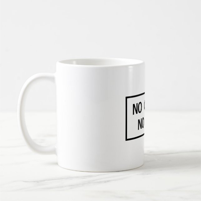 Kein Kaffee kein Code Kaffeetasse (Links)