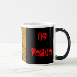 Kein Kaffee kein Frieden Verwandlungstasse