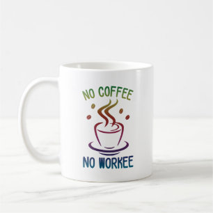 Kein Kaffee ohne T - Shirt Lange Schürze Kaffeetasse