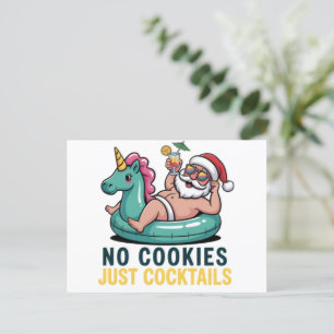Kein Keks, nur Cocktails Santa Sommer Weihnachten 