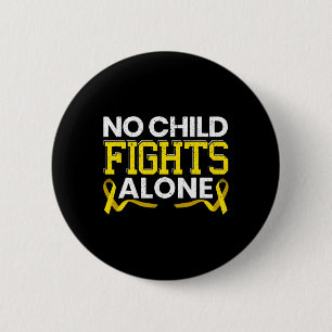 Kein Kind kämpft allein Krebs im Kindesalter Button