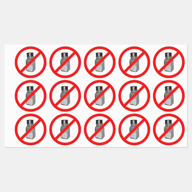 Kein klassischer Rundaufkleber Etiketten (Blatt)