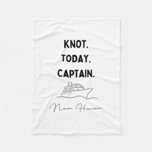 Kein Knoten heute Captain Cruise Outfit New Haven Fleecedecke