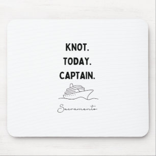 Kein Knoten Heute Kapitän Kreuzfahrt Outfit Sacram Mousepad