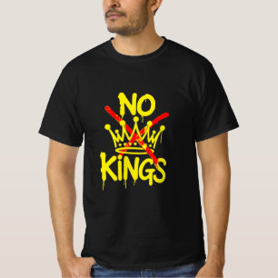 KEIN KÖNIG Anti-Trump Pro-Demokratie T-Shirt
