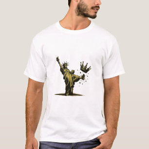 Kein König in Amerika Liberity Status Pro Demokrat T-Shirt