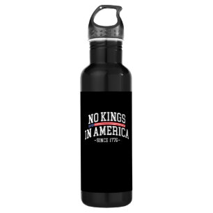 Kein König in Amerika seit 1776 Freiheitsgeist Bli Edelstahlflasche