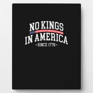 Kein König in Amerika seit 1776 Freiheitsgeist Bli Fotoplatte