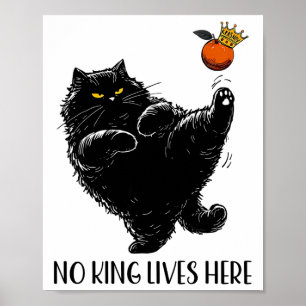 Kein König lebt hier keine Könige in Amerika Poster