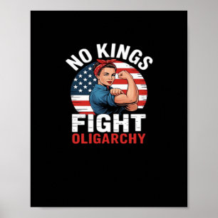 Kein König Patriotische Freiheit Keine Könige In A Poster