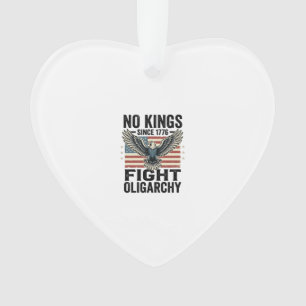 Kein König seit 1776 Patrioten Adler Vintage-Shirt Ornament