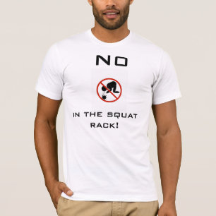 Kein Kotzen im untersetzten Gestell T-Shirt