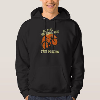 Kein Kraftstoff Keine Versicherung Fahrradfahrer F Hoodie