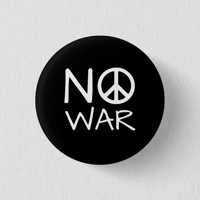 Kein Krieg Button (Vorderseite)