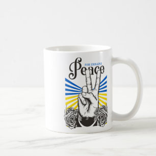 Kein Krieg Frieden für die Ukraine Kaffeetasse