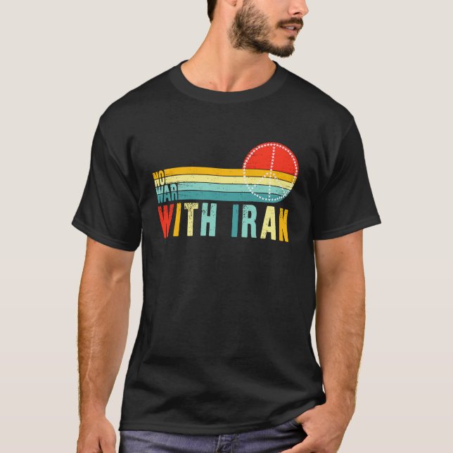 Kein Krieg gegen den Frieden im Nahen Osten T-Shirt (Vorderseite)
