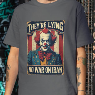 Kein Krieg-gegen-den-Iran-Shirt Anti-Neokon-Propag T-Shirt